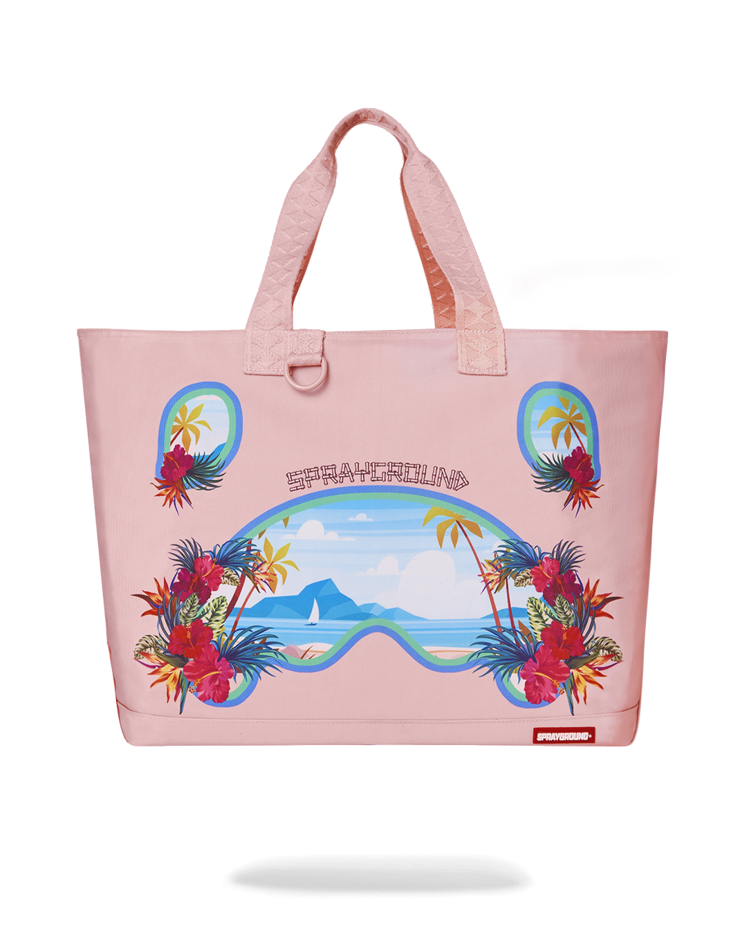 BORA BORA SHARK ISLAND VILLA BEACH TOTE